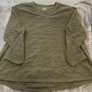 Tek Gear microfleece top, 3X